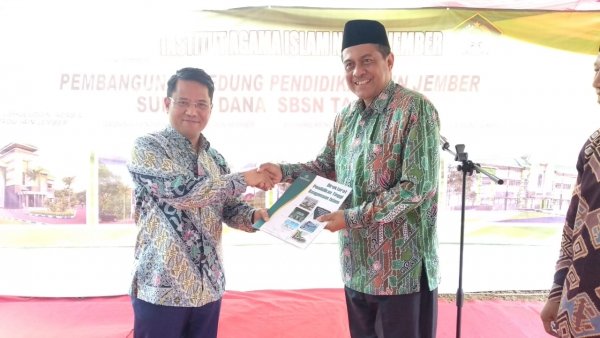 Lima Pesan Dirjen Pendidikan Islam Pada Ground Breaking Gedung FUAH IAIN Jember